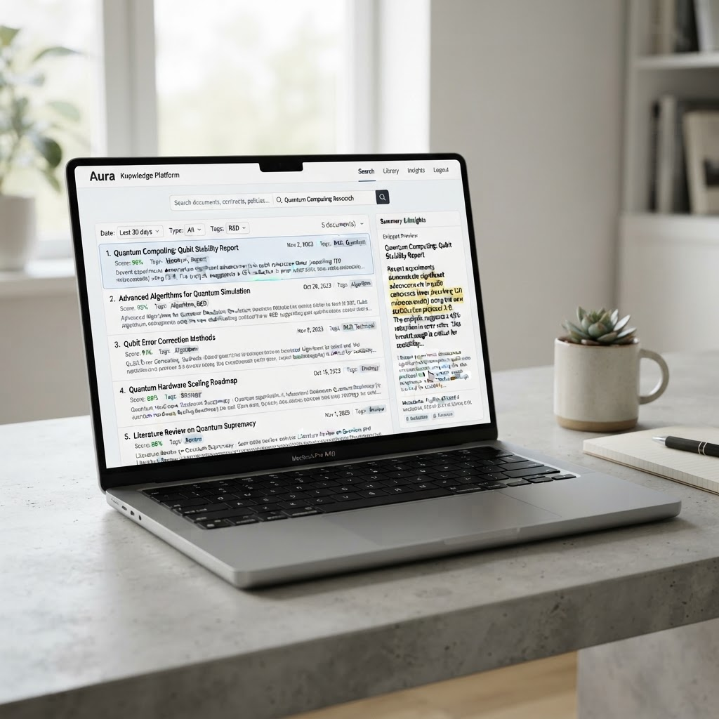 Atlas — Document intelligence platform with retrieval-augmented search